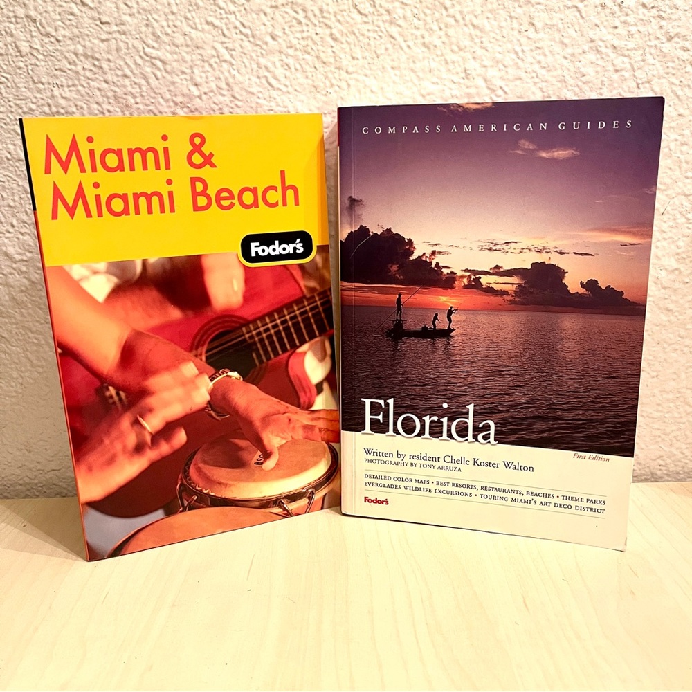 Florida & Miami Travel Books. NWT New.